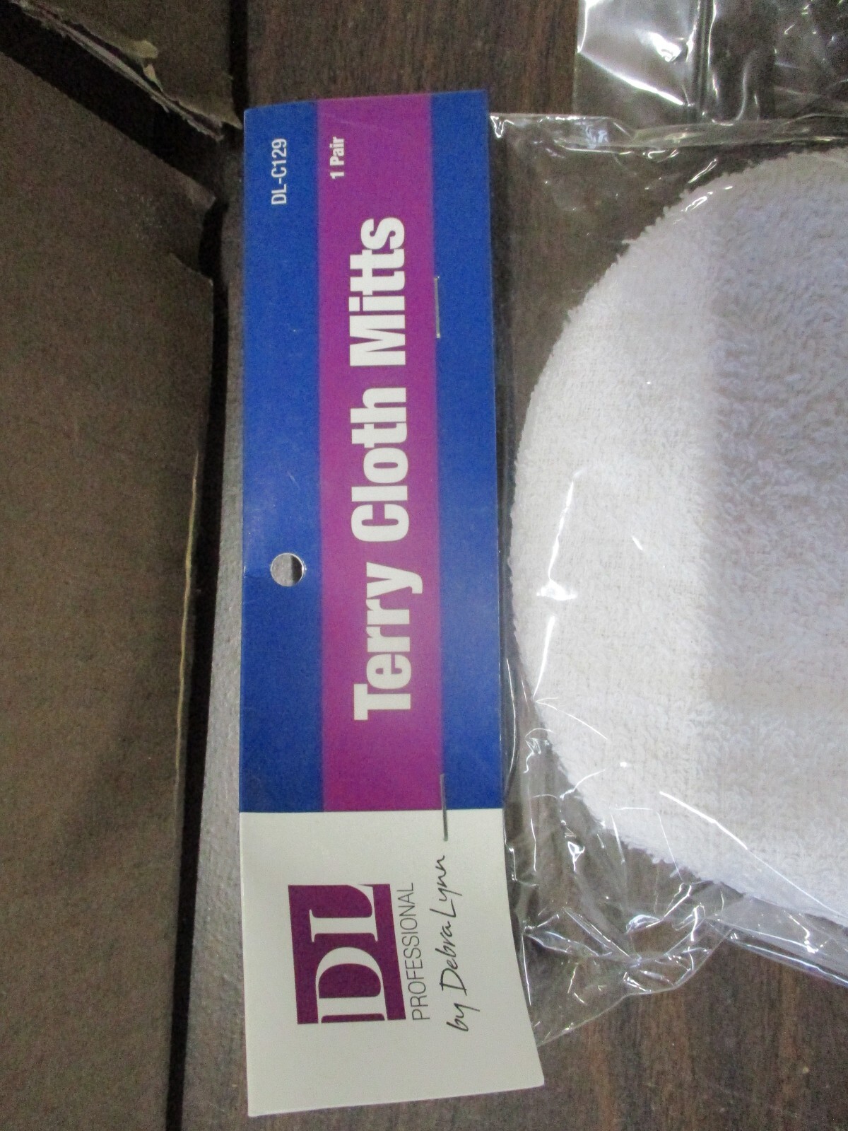 3 Pairs Terry Cloth Mitts