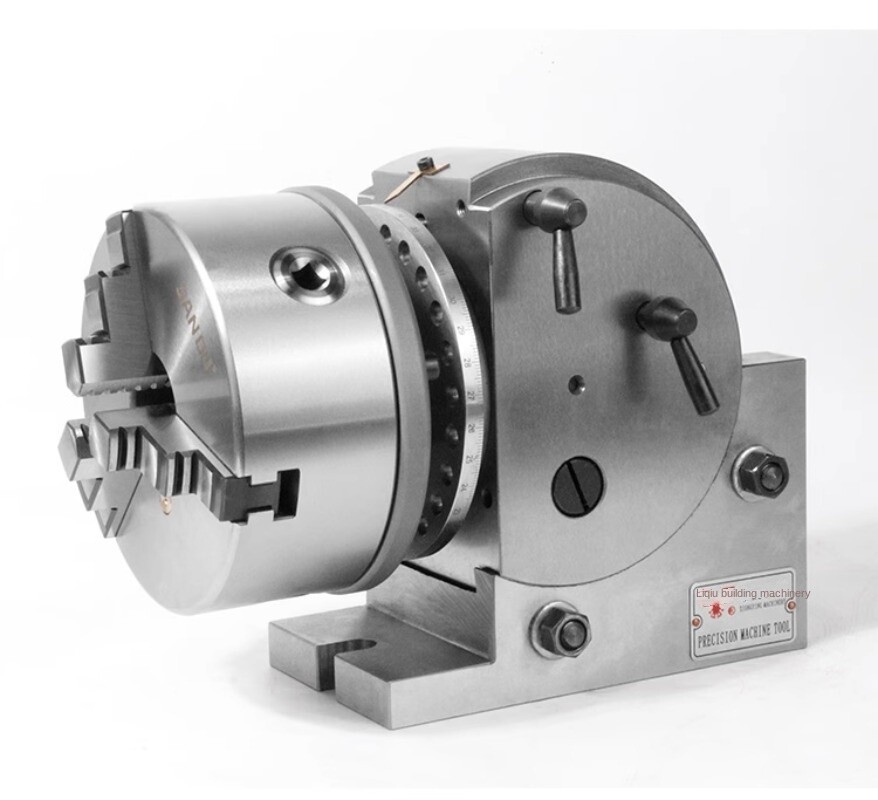 Universal 6-inch/5-inch Indexing Head Indexer for Vertical and Horizontal Use