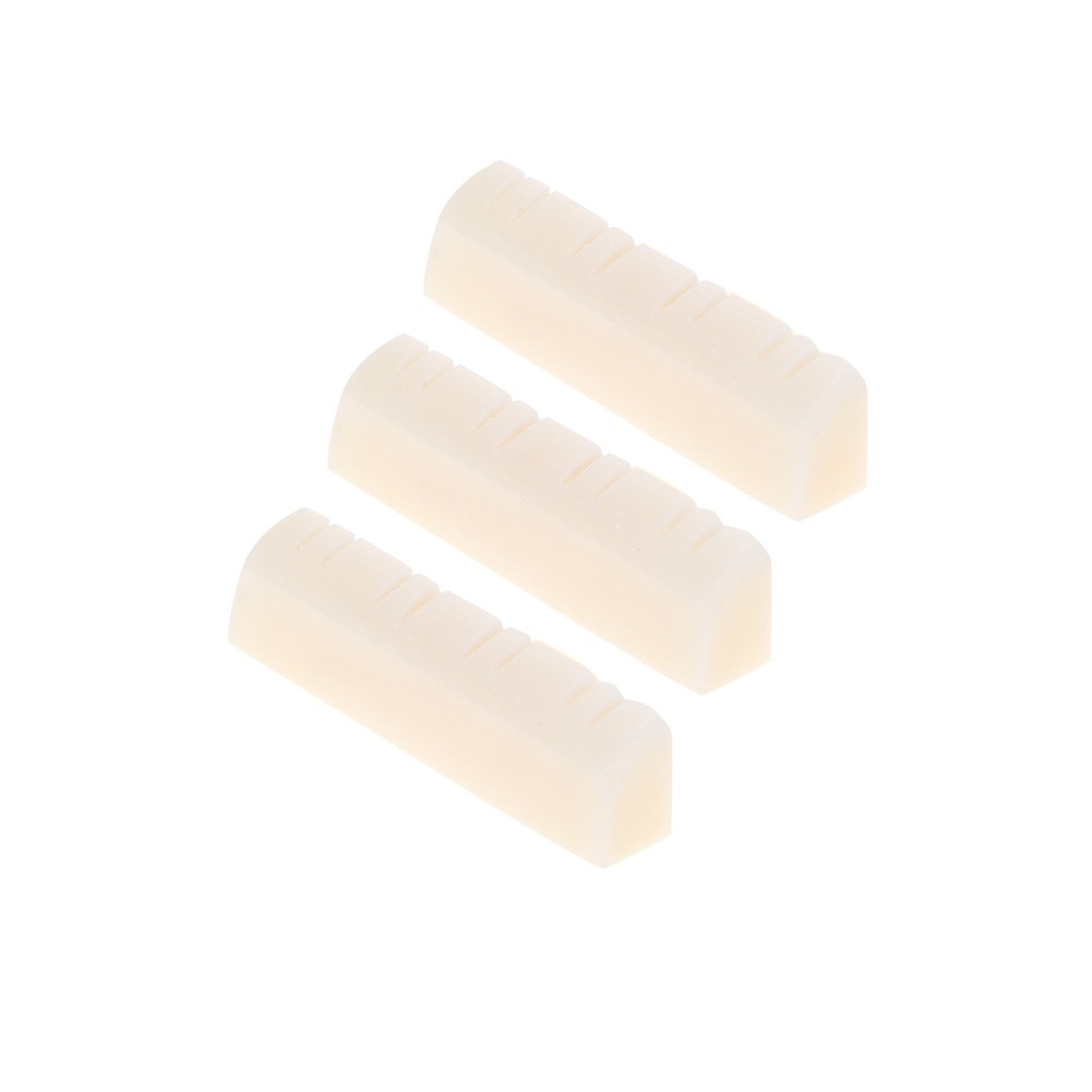 3Pcs Mandolin Bone Nuts Durable String For 8 String Instrument Repair EBTJ