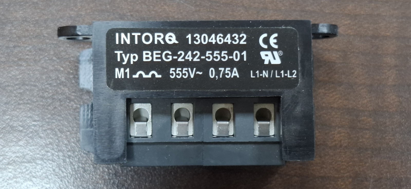 INTORQ 4-Pole Half-Wave brake rectifier Type: BEG-242-555-01 - Brand new.