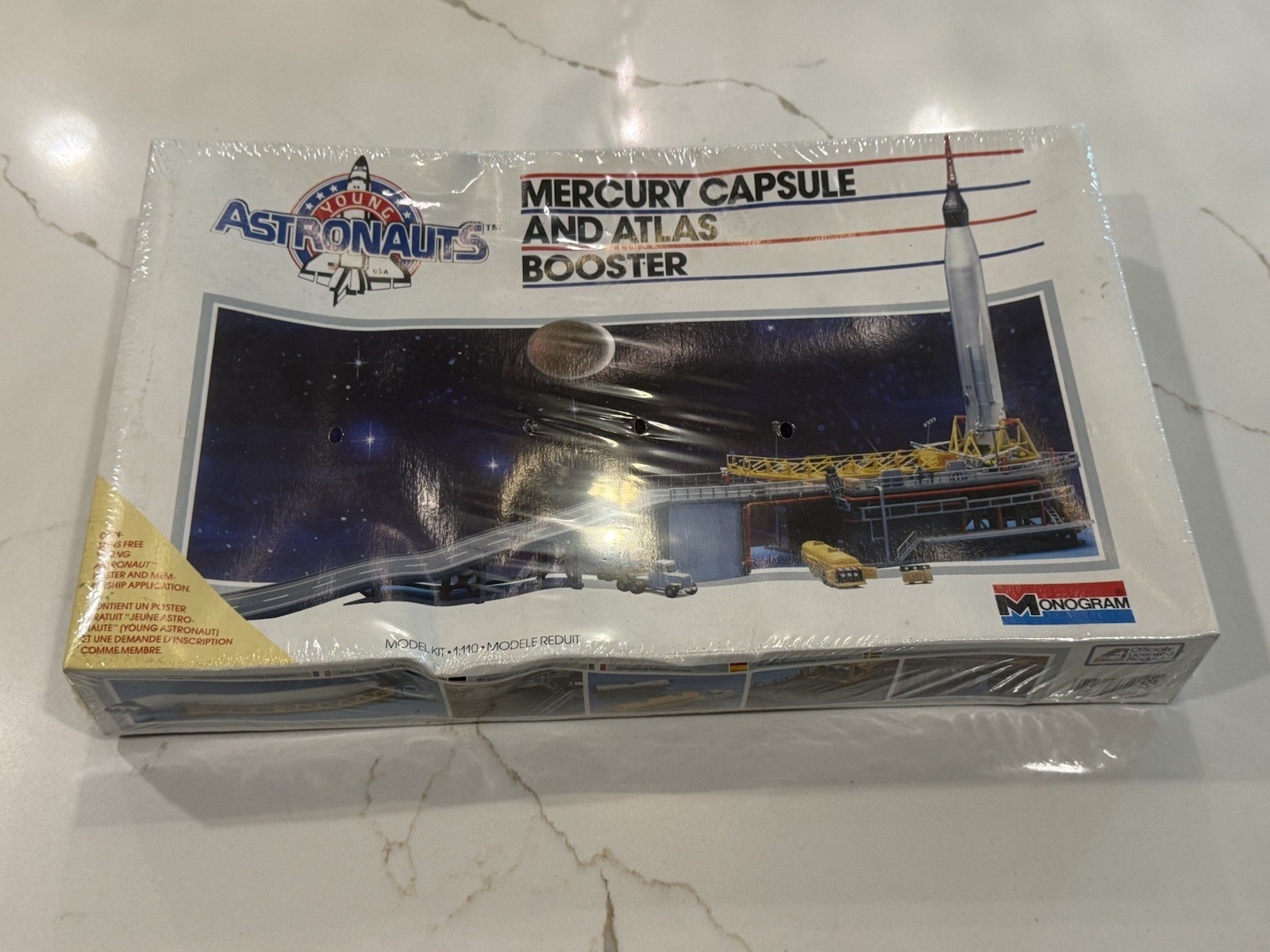 Monogram 1/48 Scale Mercury And Gemini Capsules - Young Astronauts- Sealed