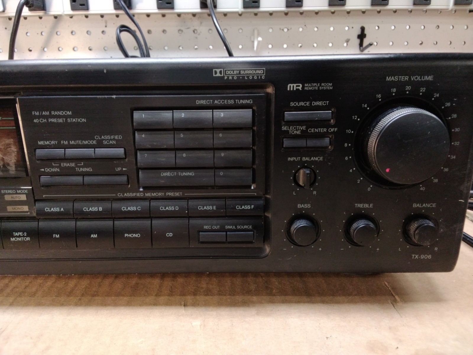 Onkyo Quartz Synthesized Tuner Amplifier TX-906