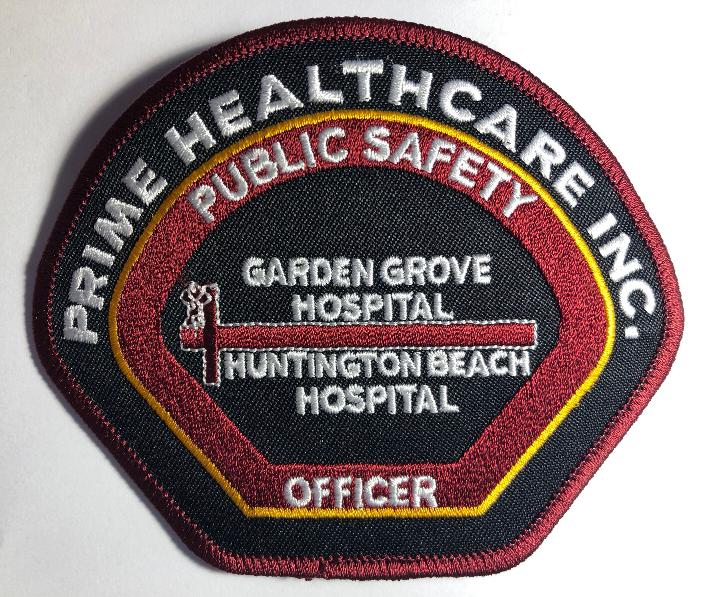 Prime Healthcare Huntington Beach / Garden Grove Officer Patch