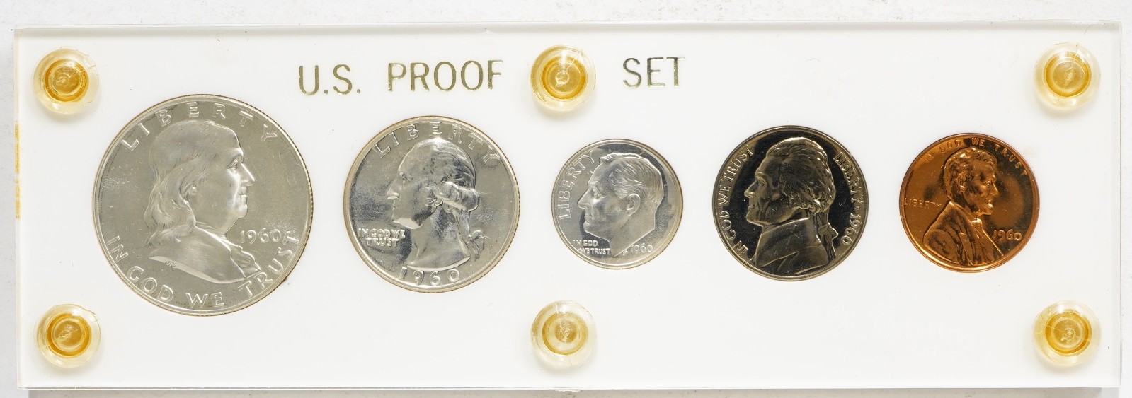 1960 United States Proof Set in Capital Holder