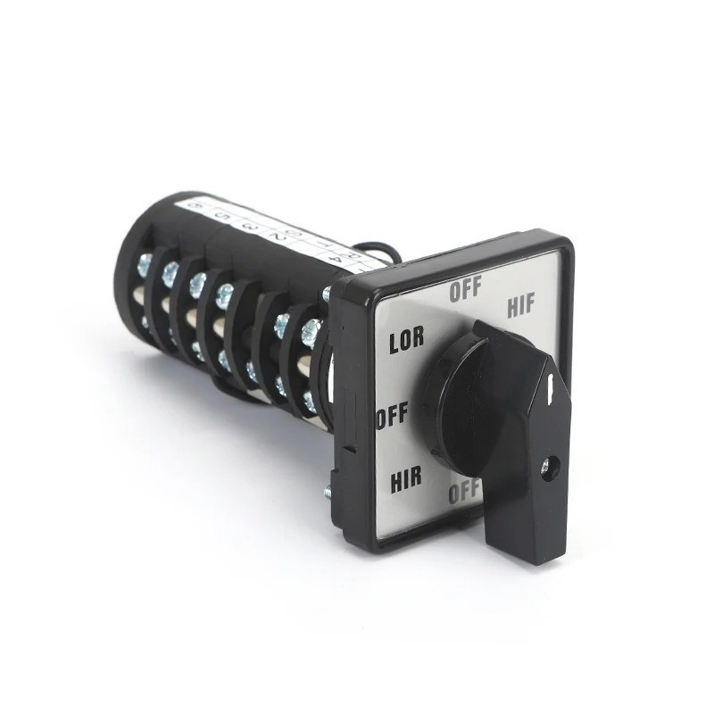 Rotary Cam Switch 8 Position 7Pole Selector Silver Contact Electrical Changeover