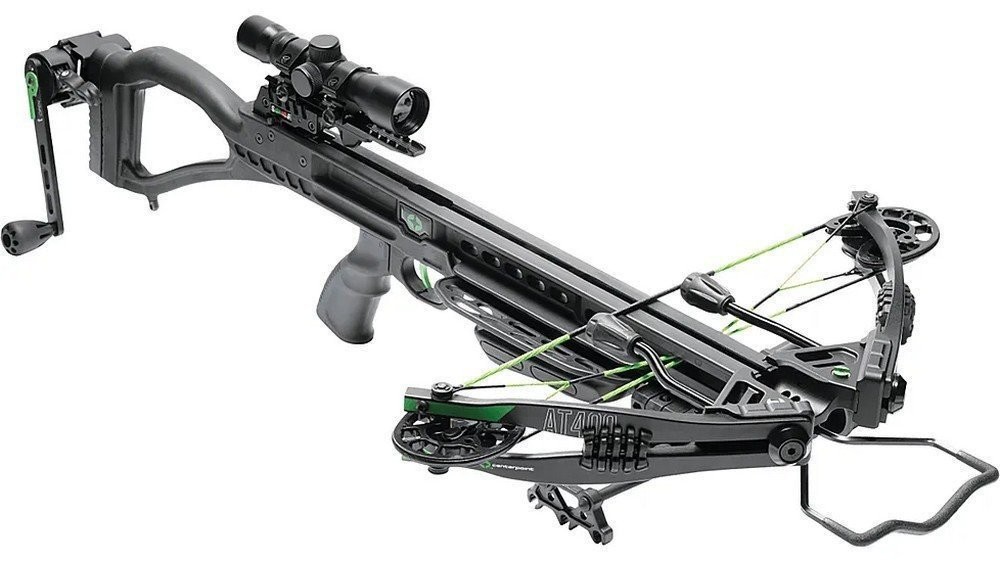 Center Point Ravin Black 33" Crossbow W/ Composite Stock & Rail System - C0018