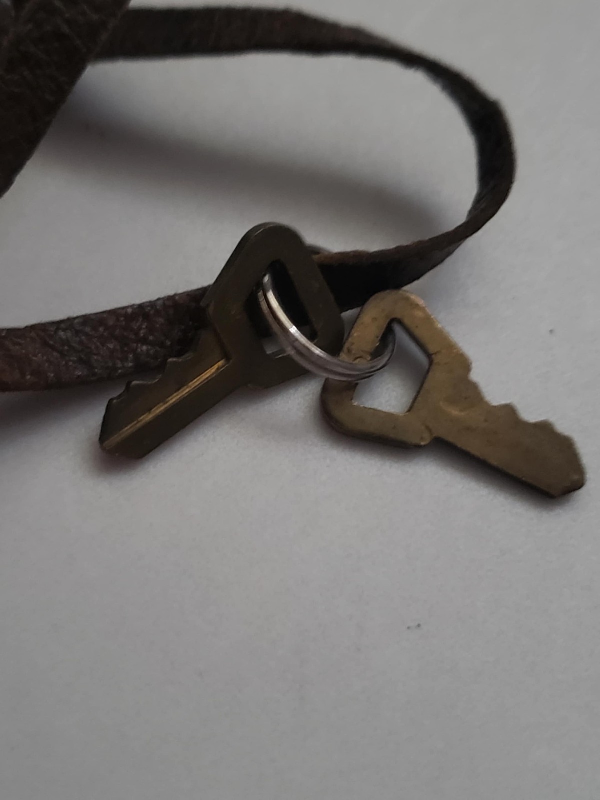 Vintage GUCCI Brass Padlock with Keys & Pouch