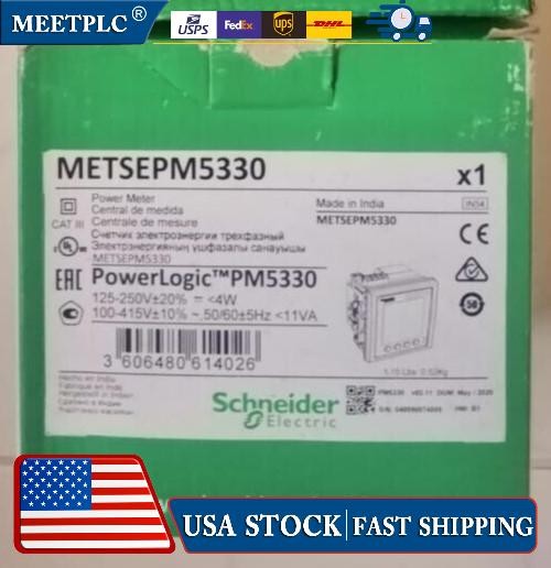 METSEPM5330   PM5330 Meter - 100%   with Box US Free TAX
