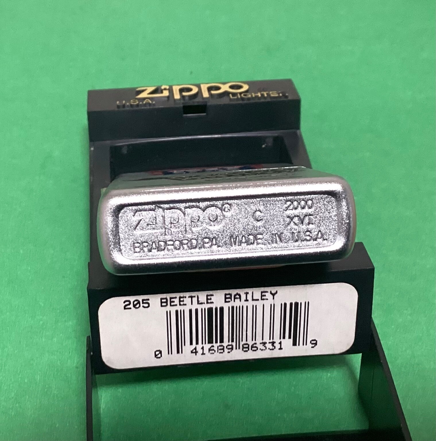 2000 Zippo, Beetle Bailey, "Celebrating 50 Years", New, Mint