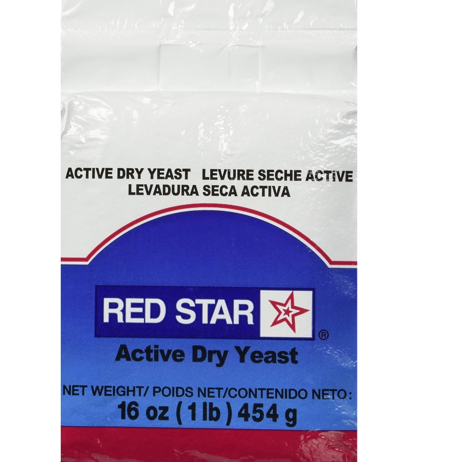 TableTop King Red Star 1 Lb. Vacuum Packed Bakers Active Dry Yeast