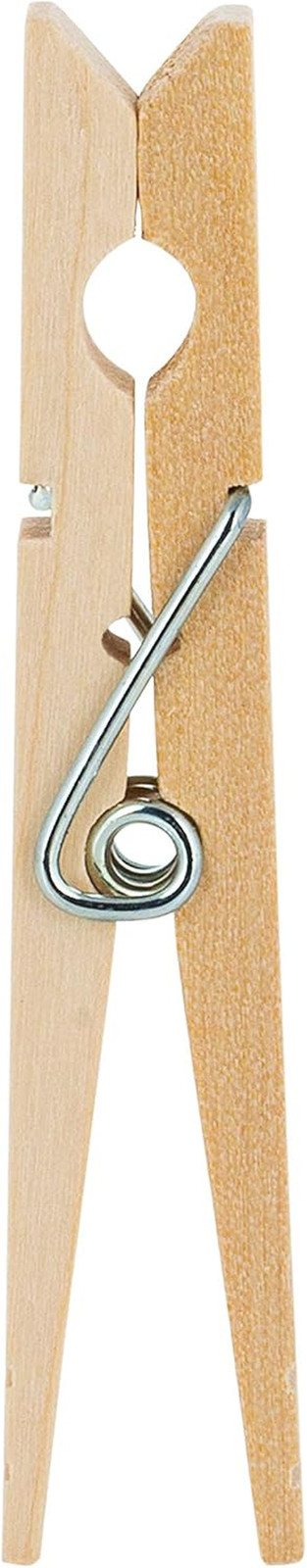 Extra Large Wooden 100 Pack Clothespins