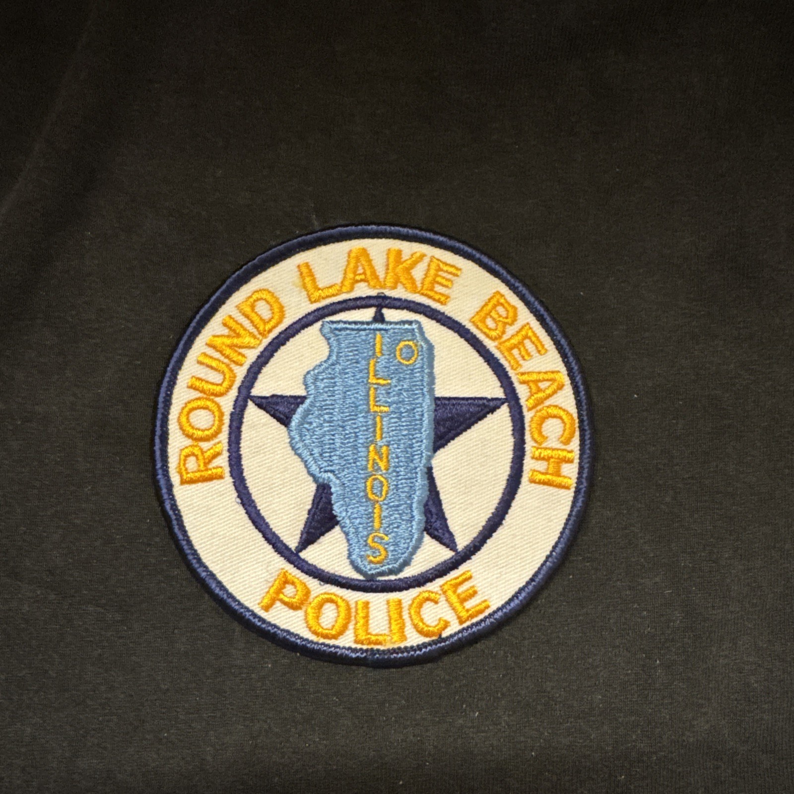 Round Lake Beach Illinois Police Patch IL Police Patch