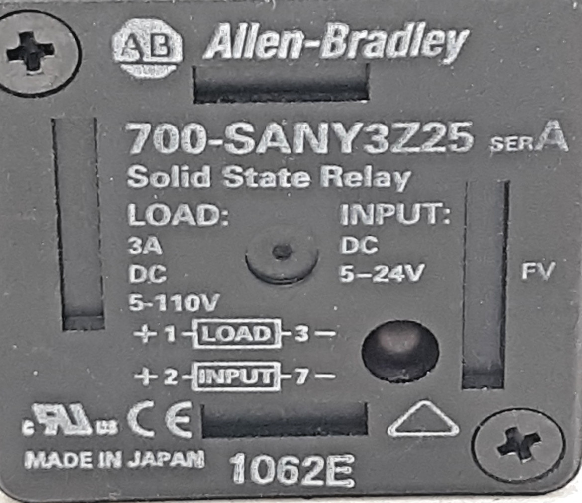 Allen-Bradley 700-SANY3Z25 Solid State Relay