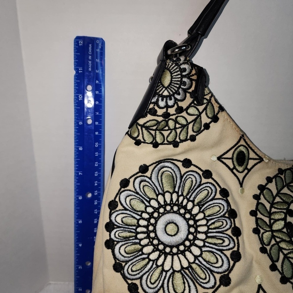 Talbots embroidered shoulder bag