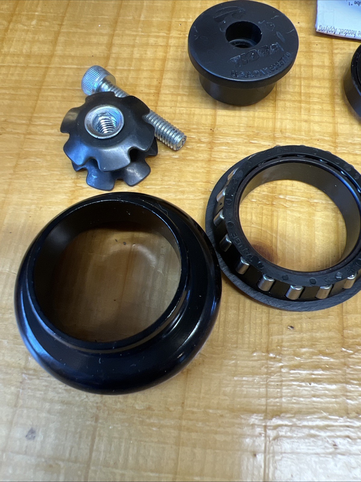 Tioga Alchemy Over Size Head Set For Threadless Steerer Model DL-TRB Black