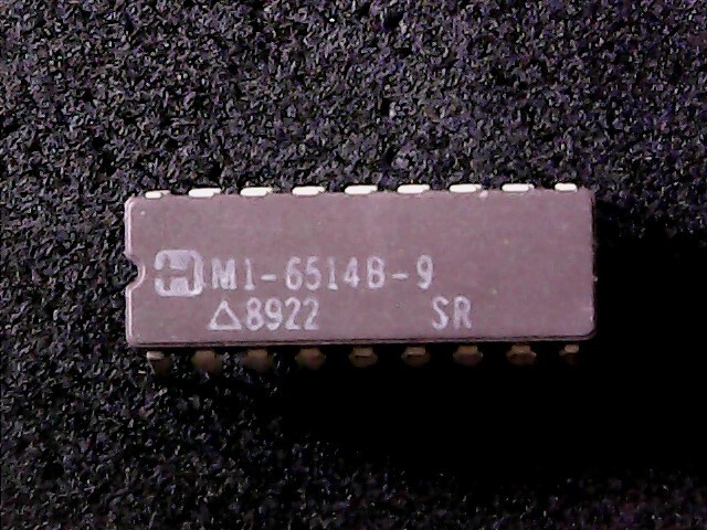 HM1-6514B-9 - Harris 1024 x 4 CMOS RAM HM6514 HM-6514 (CERDIP-18) GENUINE