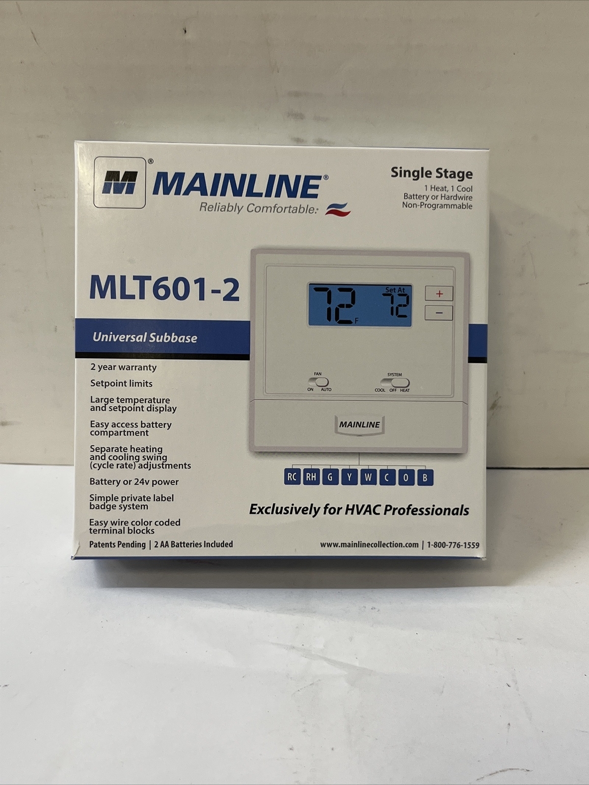 Mainline MLT601-2 Single Stage