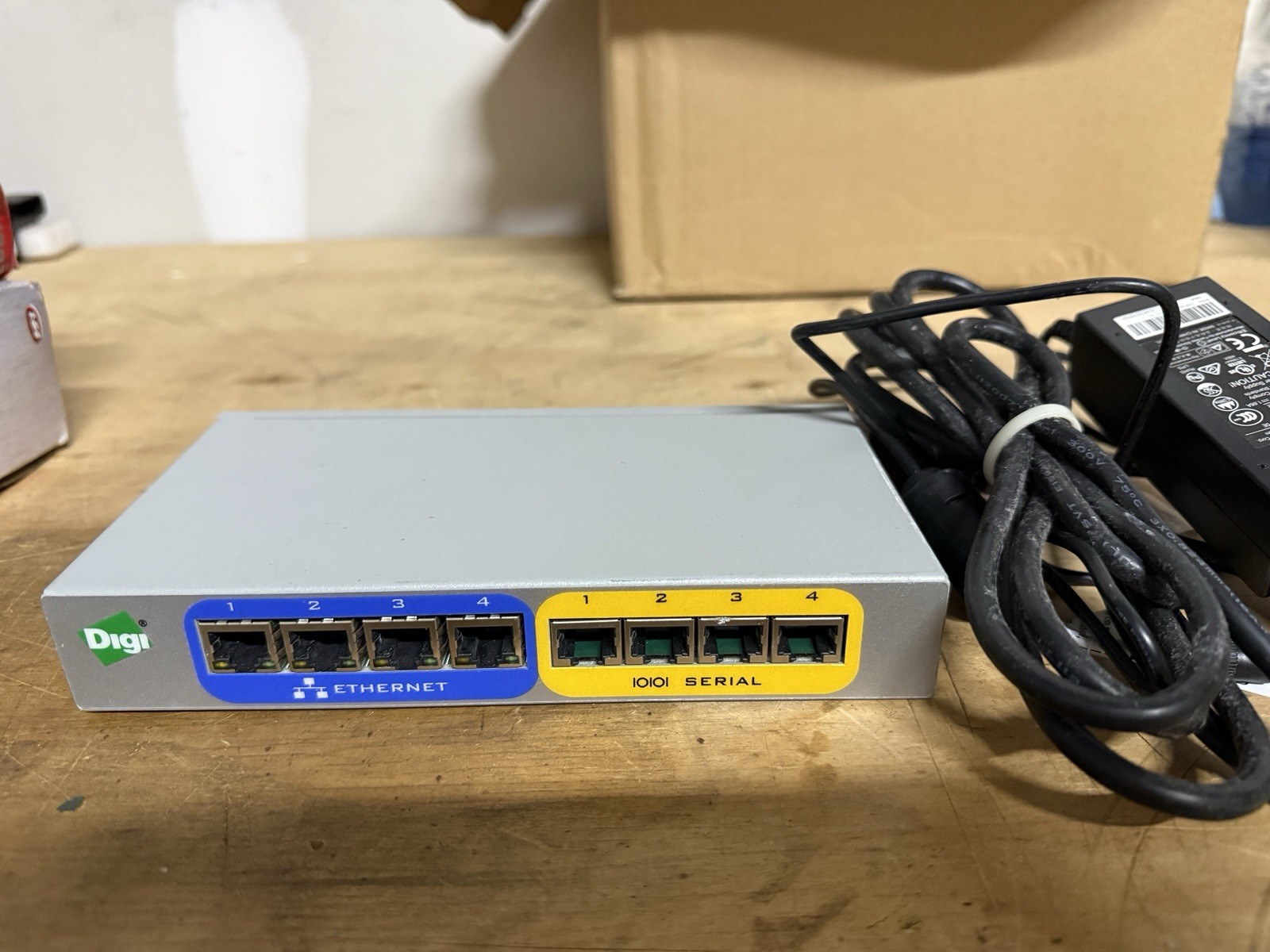 Digi ConnectPort TS 4x4 Serial Device Server (PN: 50001662-01)