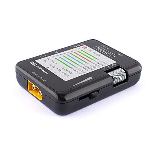 ToolkitRC MC8 Mini Size Cell Checker 32 Bit Battery Multi-Checker PWM Output