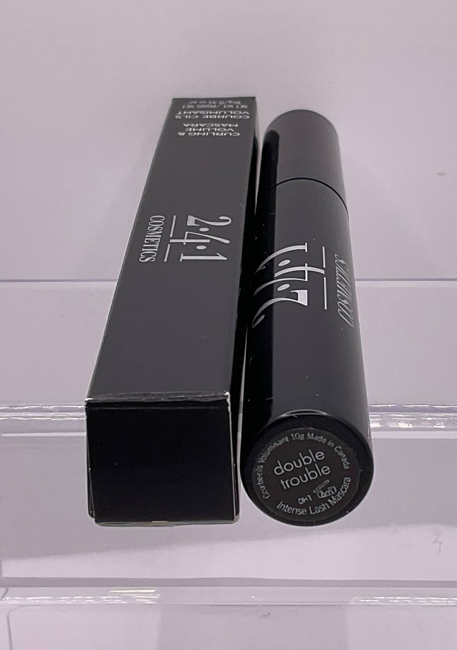 2·4·1 Cosmetics Double Trouble Curling & Volume Intense Lash Mascara 10g