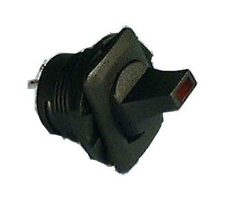 Philmore 30-10622, SPDT ON-ON Red Lighted Paddle Toggle Switch 10A@125V