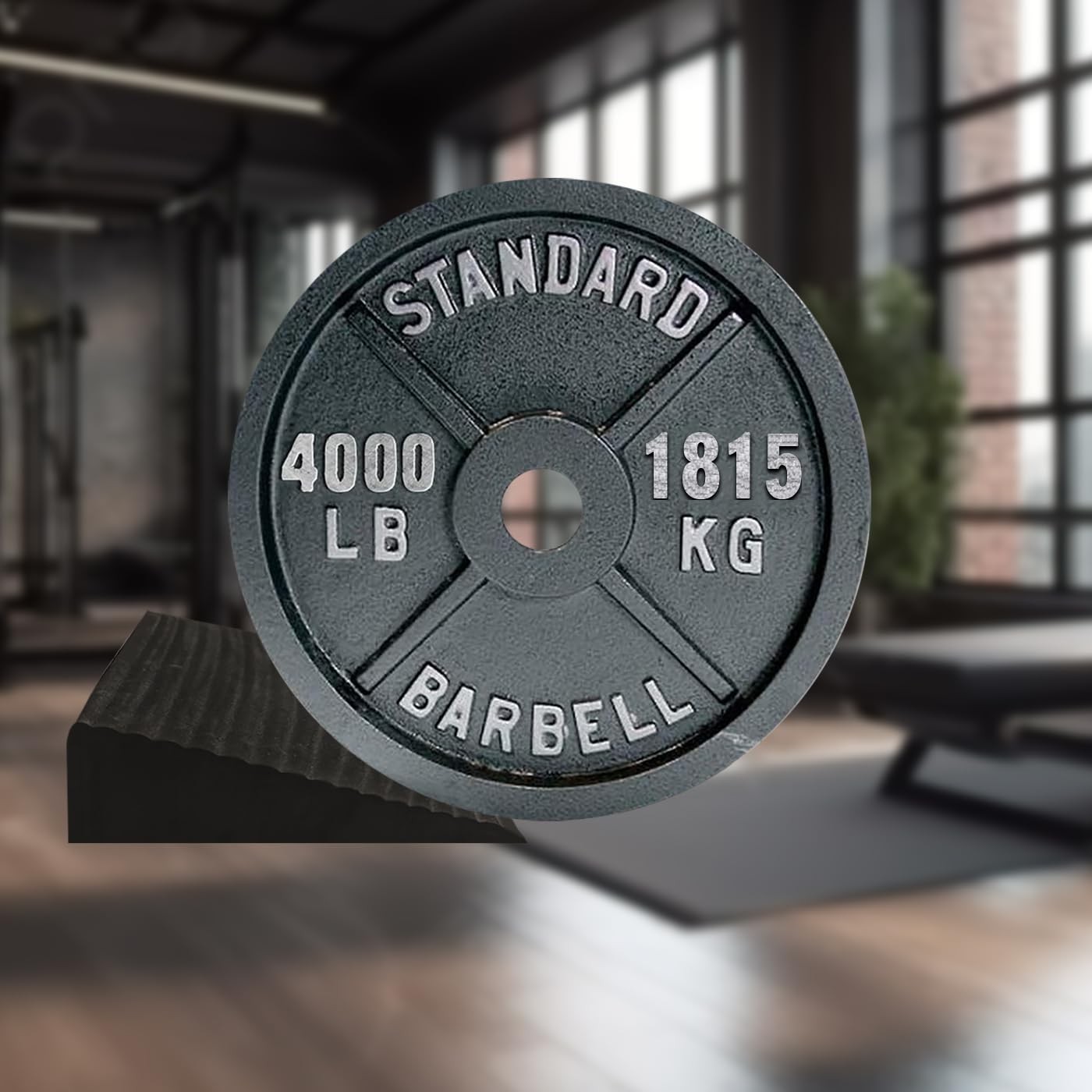 Large Slant Board Squat Wedge - Heel Elevated Squat Platform for Weightliftin...