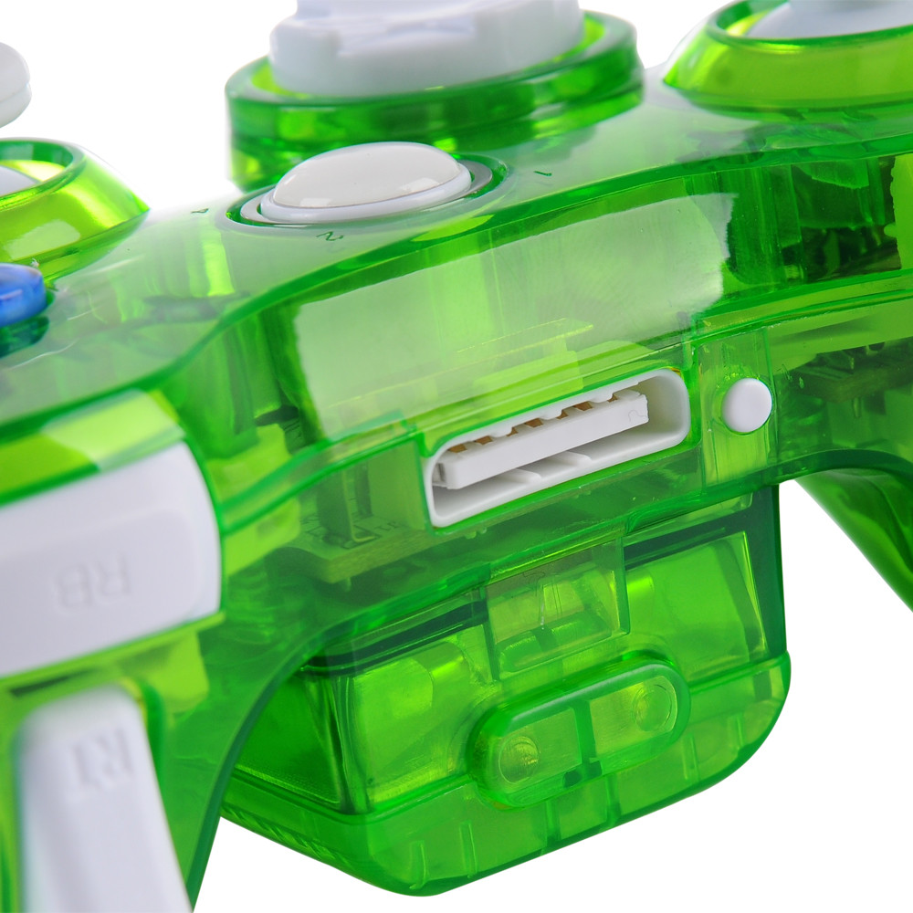 Glow USB Wired/Wireless Game Controller For Microsoft Xbox 360 Slim&PC Afterglow