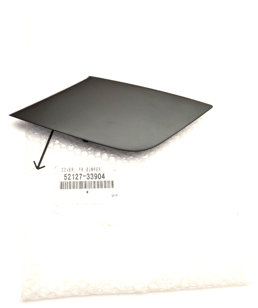 2018-2020 Toyota Camry tow eye cap black right front cover OEM 52127-33904 new
