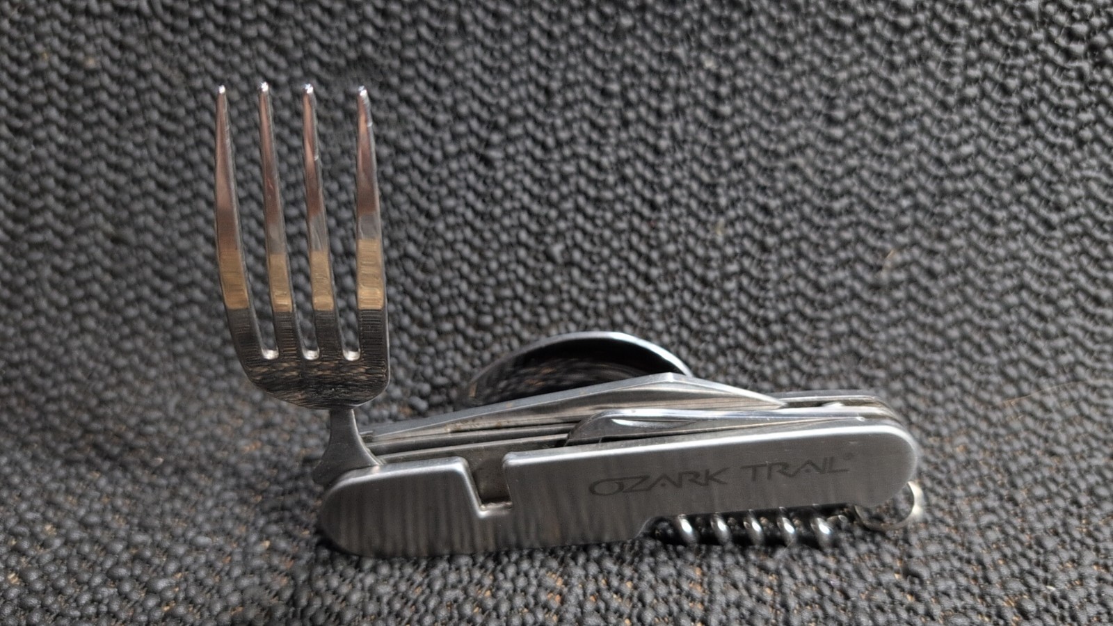 Ozark Trail multi tool camping boy scout fold knife spoon fork boy scout