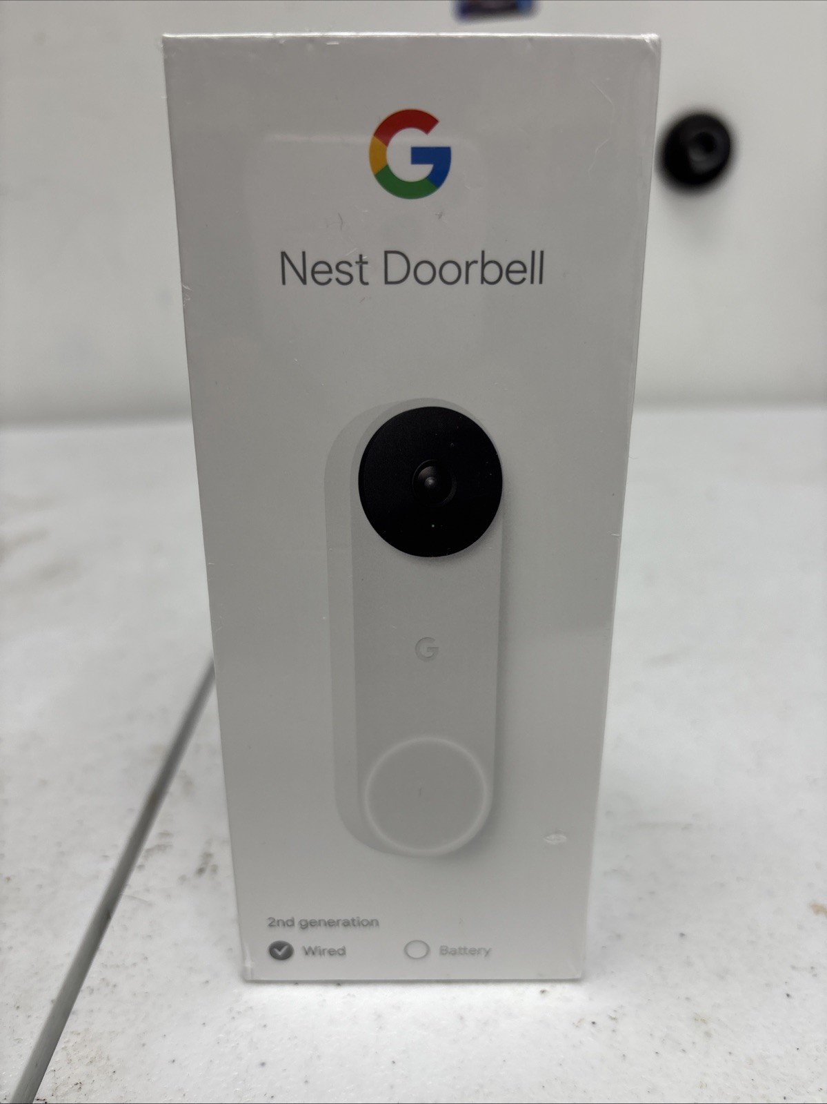Google Nest Doorbell, Wired - Snow