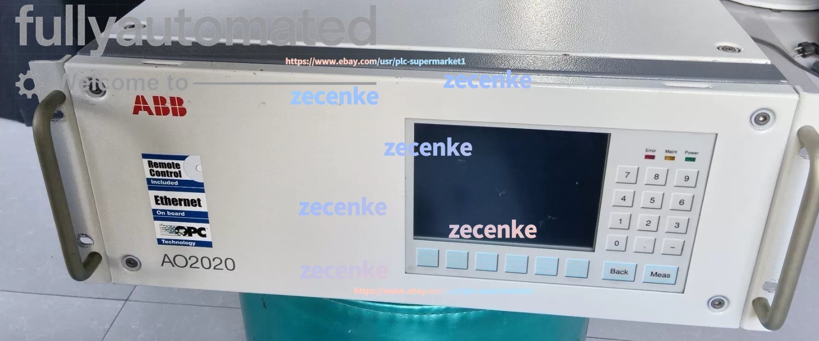 ABB AO2020 Gas Analyzer By DHL or FedEX