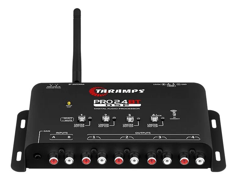 Taramps Digital Car Audio Processor PRO 2.4BT DSP Bluetooth Control App