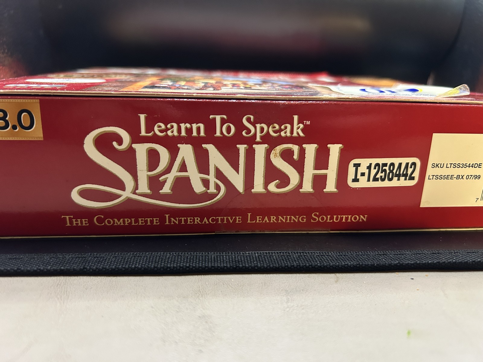 Learn To Speak Spanish Version 8.0 The Learning Company 4-CD Set PC Software