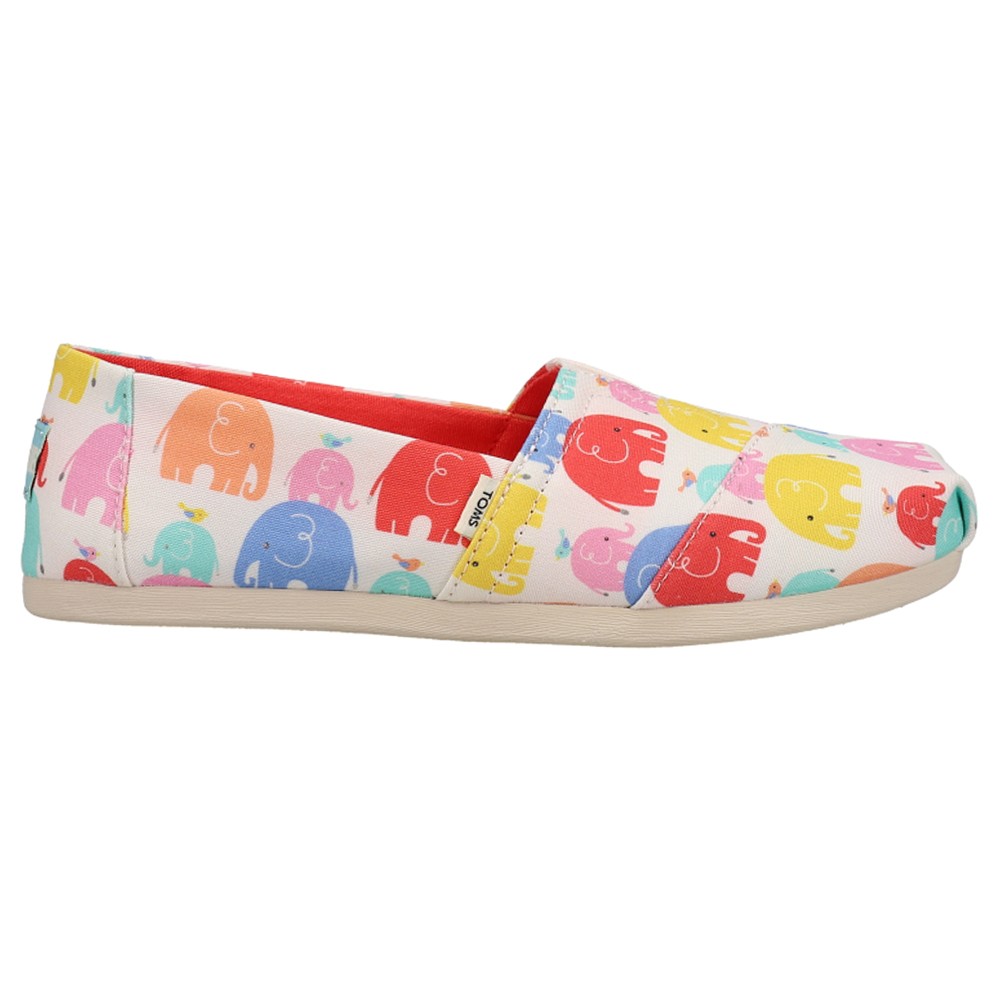 TOMS Alpargata Slip On  Womens Size 9 B Flats Casual 10016610T