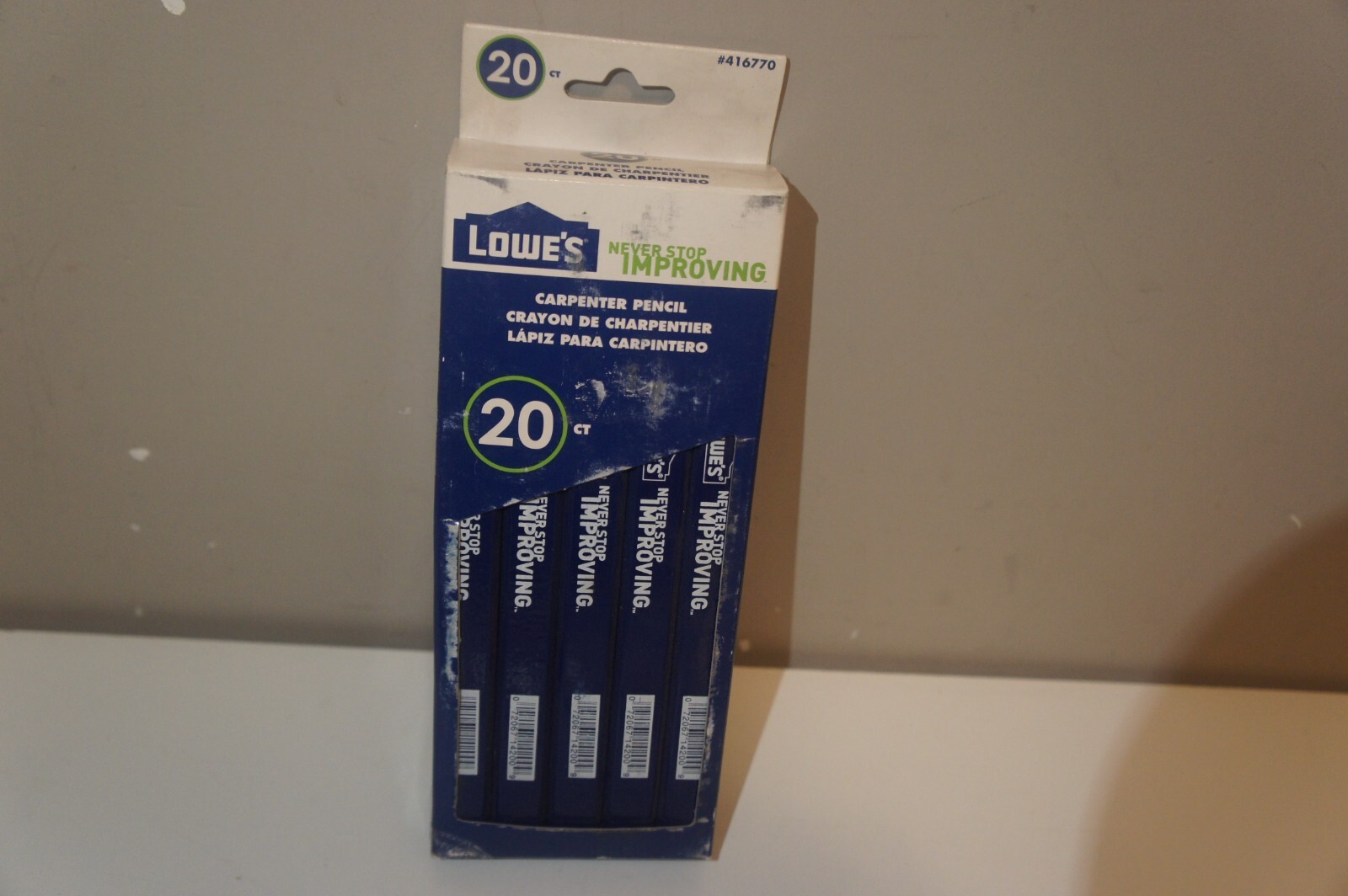 Lowes 20-Pack 7in Black Carpenter Pencils by Dixon