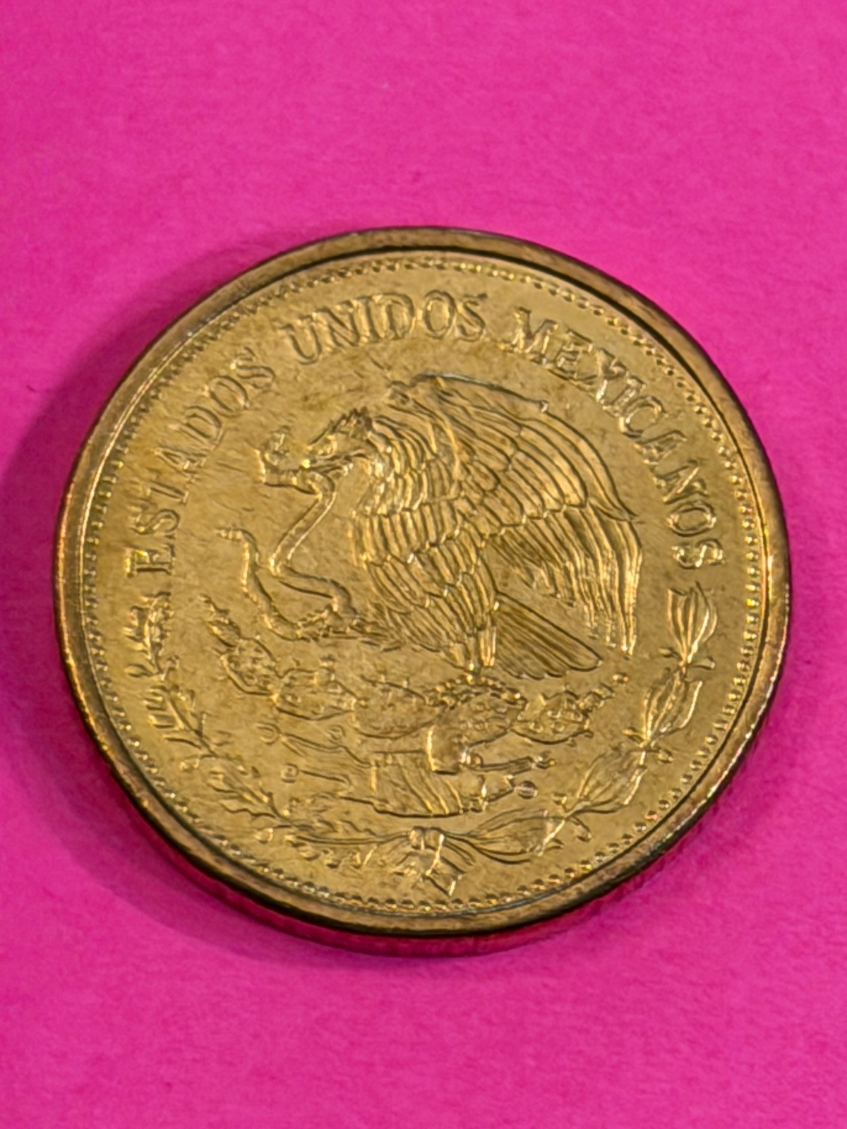 COIN MEXICO 1990 100 PESOS UNCIRCULATED FREE SHIPPING