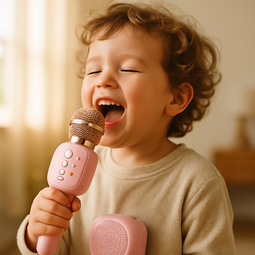 Kids Wireless Karaoke Machine with Microphone Age 3+