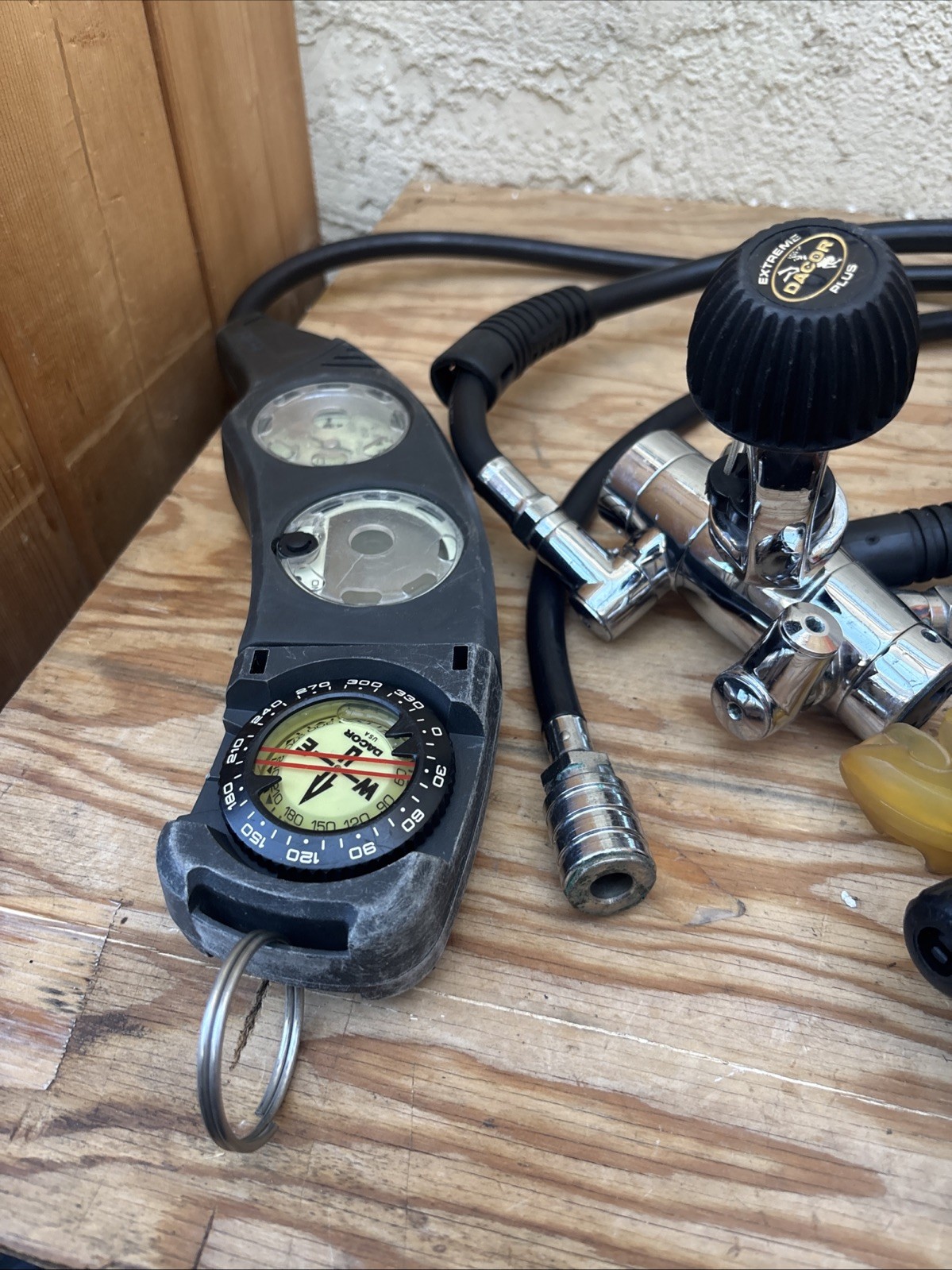 DACOR Digital/analog Gauge Scuba Diving Extreme Plus Regulator set