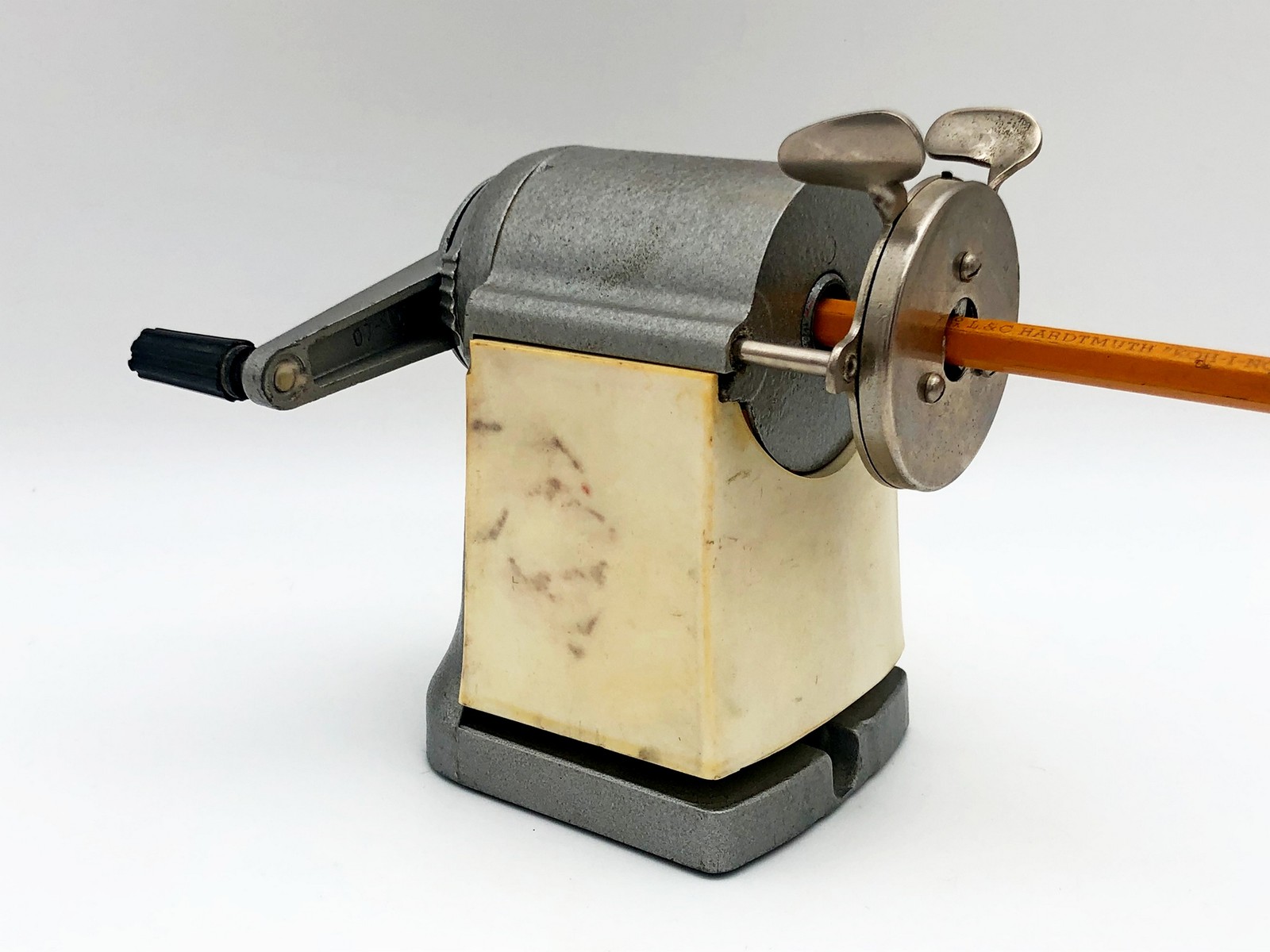 Tabletop Pencil Sharpener ShPR164 Soviet Vintage Mechanical Sharpening Desk Tool