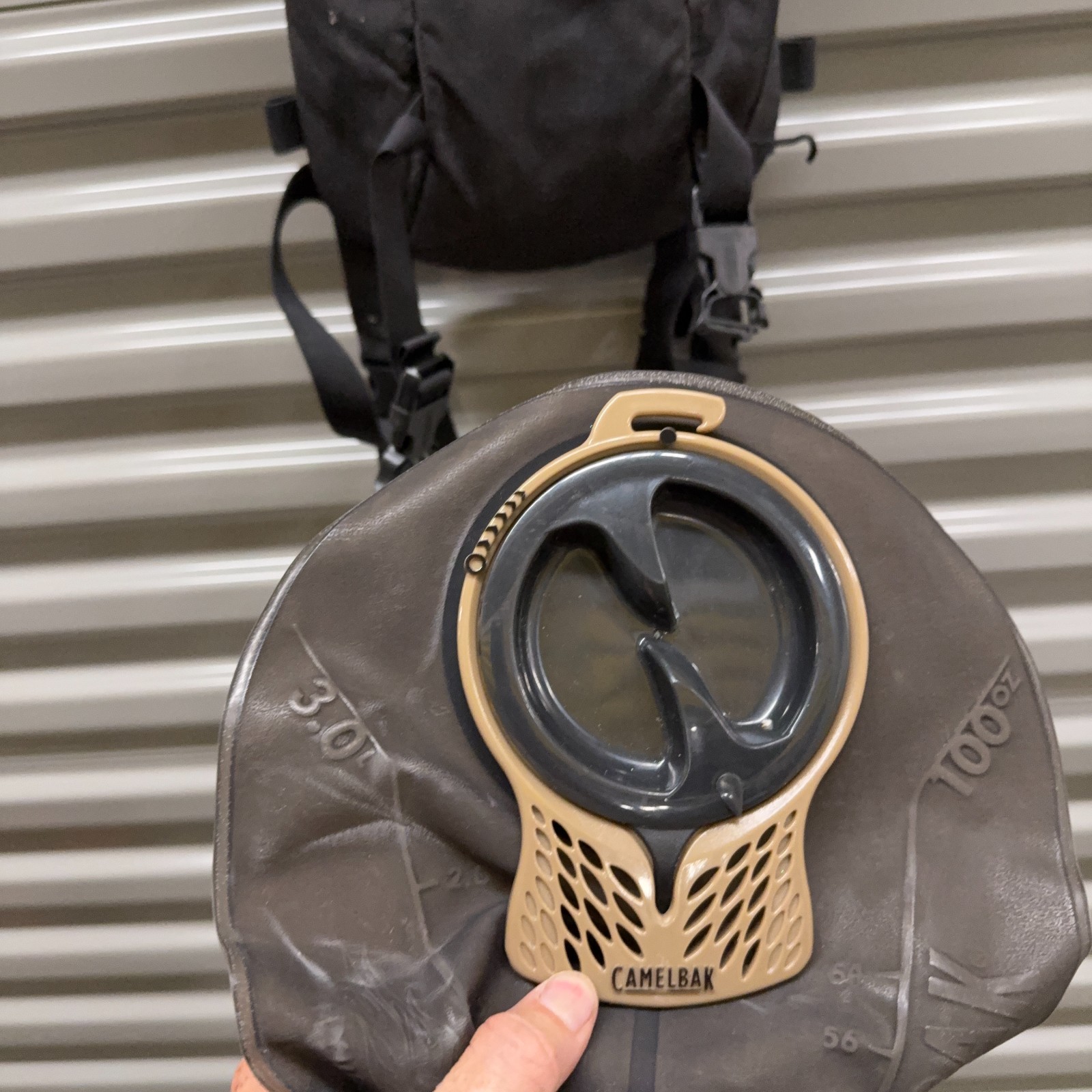 CamelBak Maximum Gear 3L Hydration Backpack Black Outdoor w Bladder