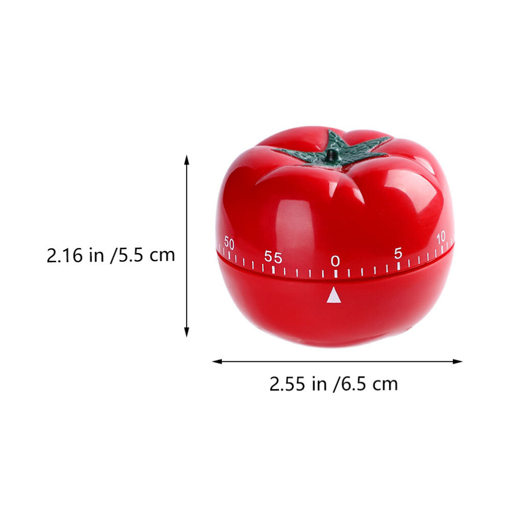 2pcs Visual Timer Clock Fruit Shape Timer Pomodoro Timer Cube Fruit Timer