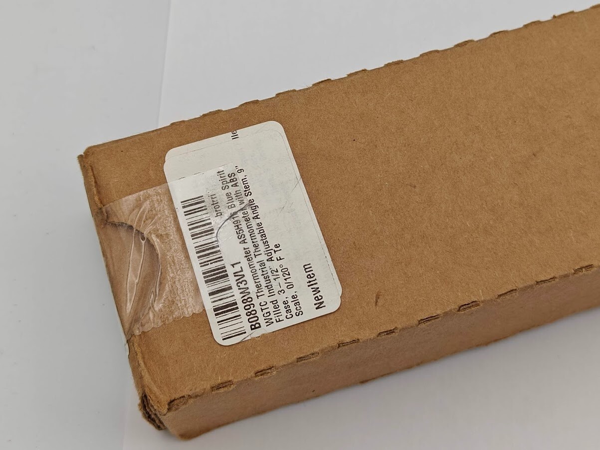 Weksler AS5H916E Adjustable Angle Thermometer 0-120f NEW