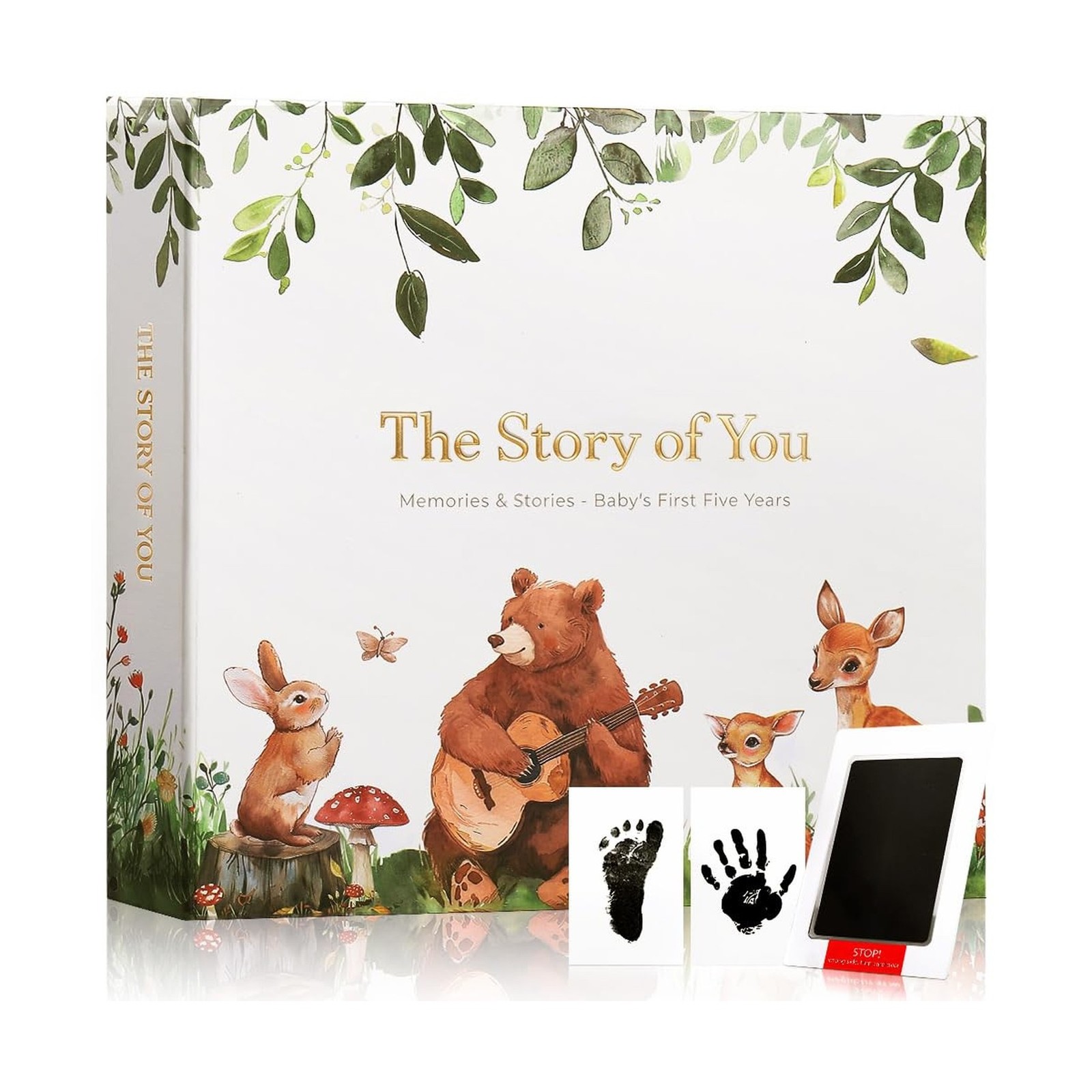 Baby Book Keepsake Timeless First 5 Year: Baby Books for Baby G... FAST USA SHIP