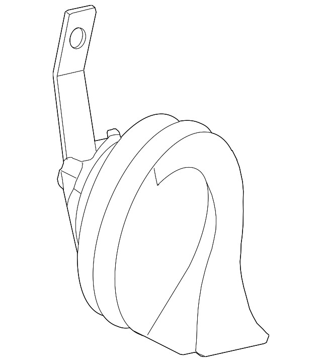 Genuine Nissan Low Note Horn 25620-JM05A