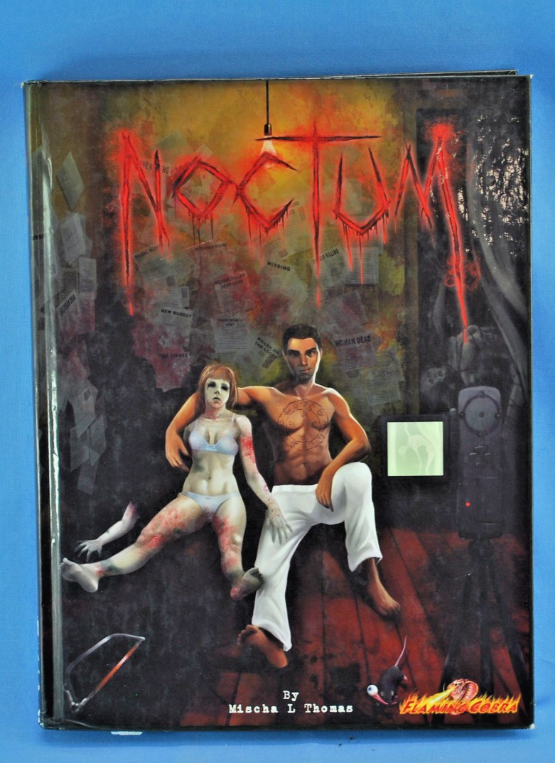 Noctum RPG Hardcover 2008 Flaming Cobra Wicked World Games FREE SHIPPING!