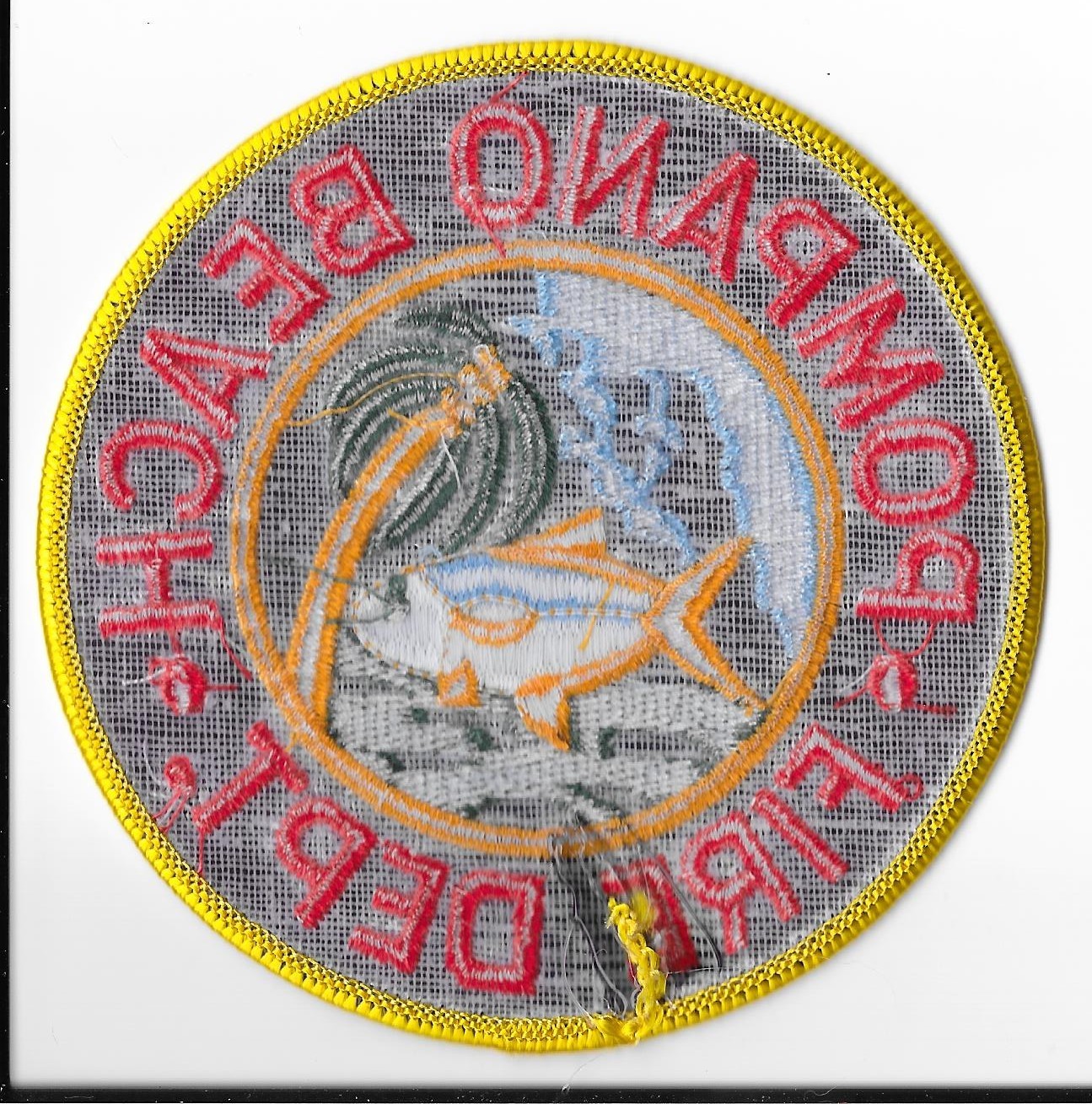 Pompano Beach Fire Rescue, Florida Shoulder Patch V2