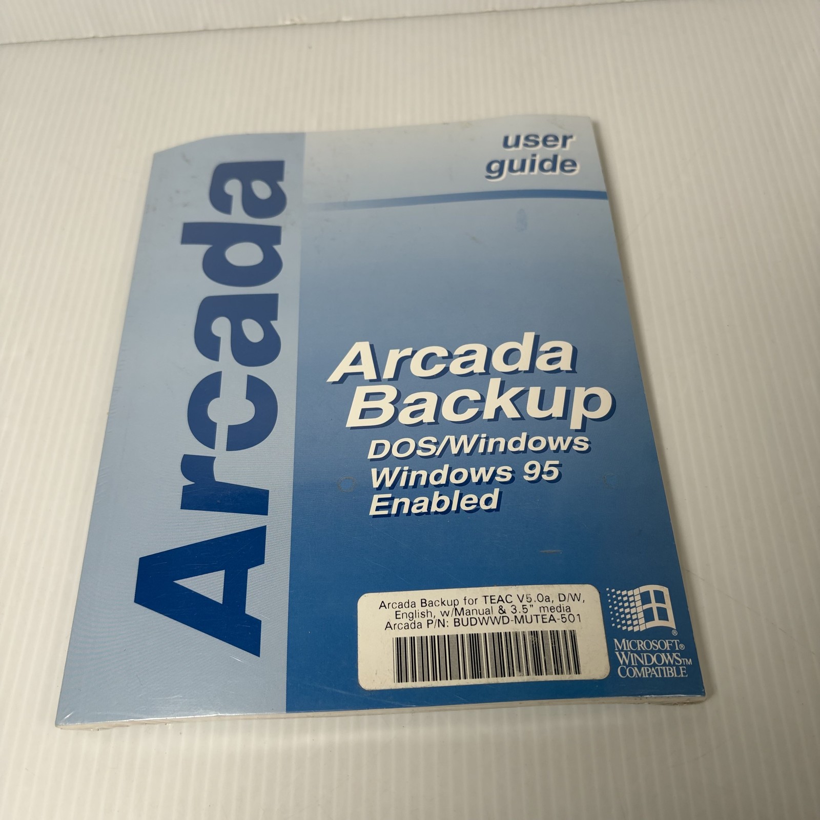 Arcada Backup for Minicartridge DOS Windows 95 Enabled TEAC V5.0a with Software