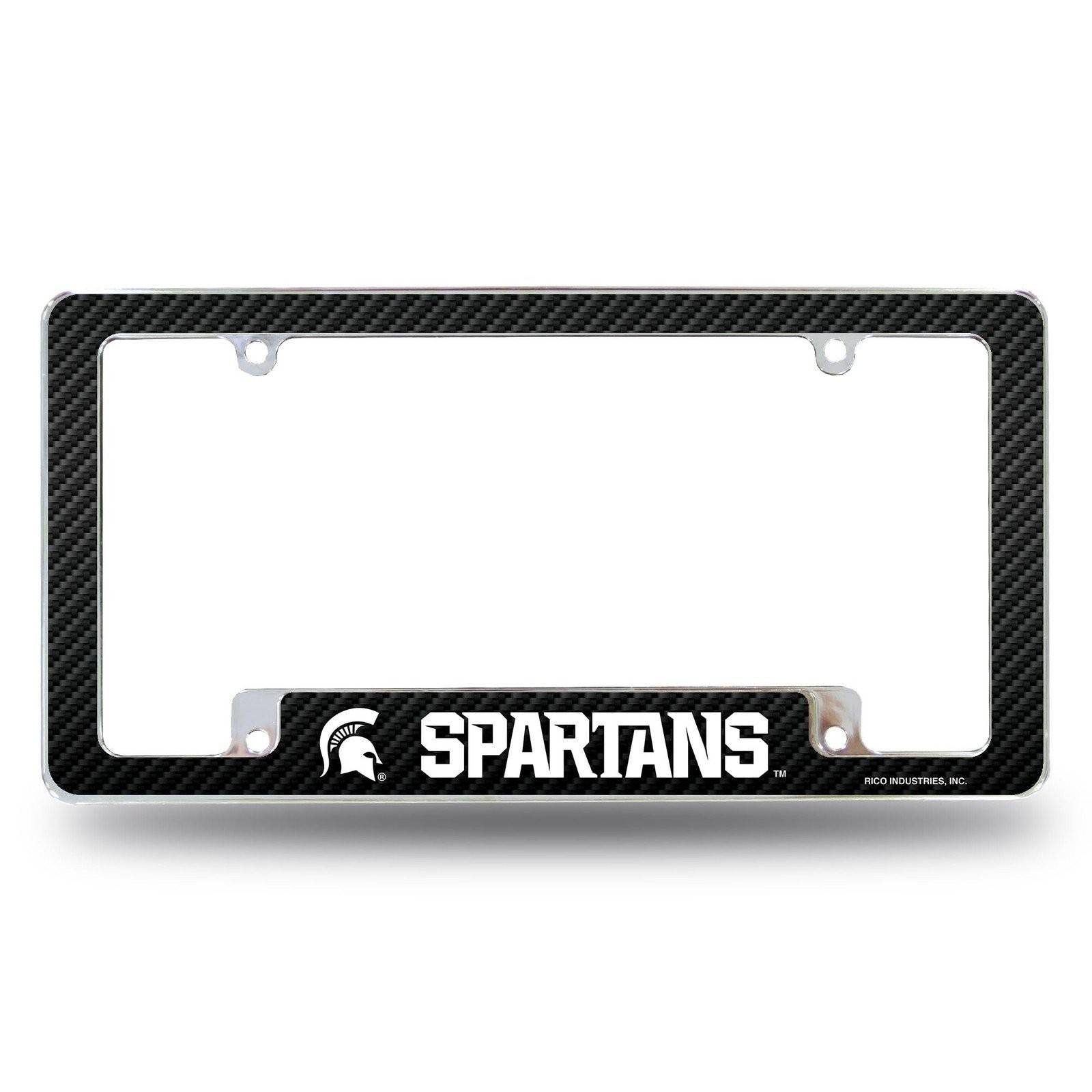 Michigan State University Spartans Premium Metal License Plate Frame Tag Cover,