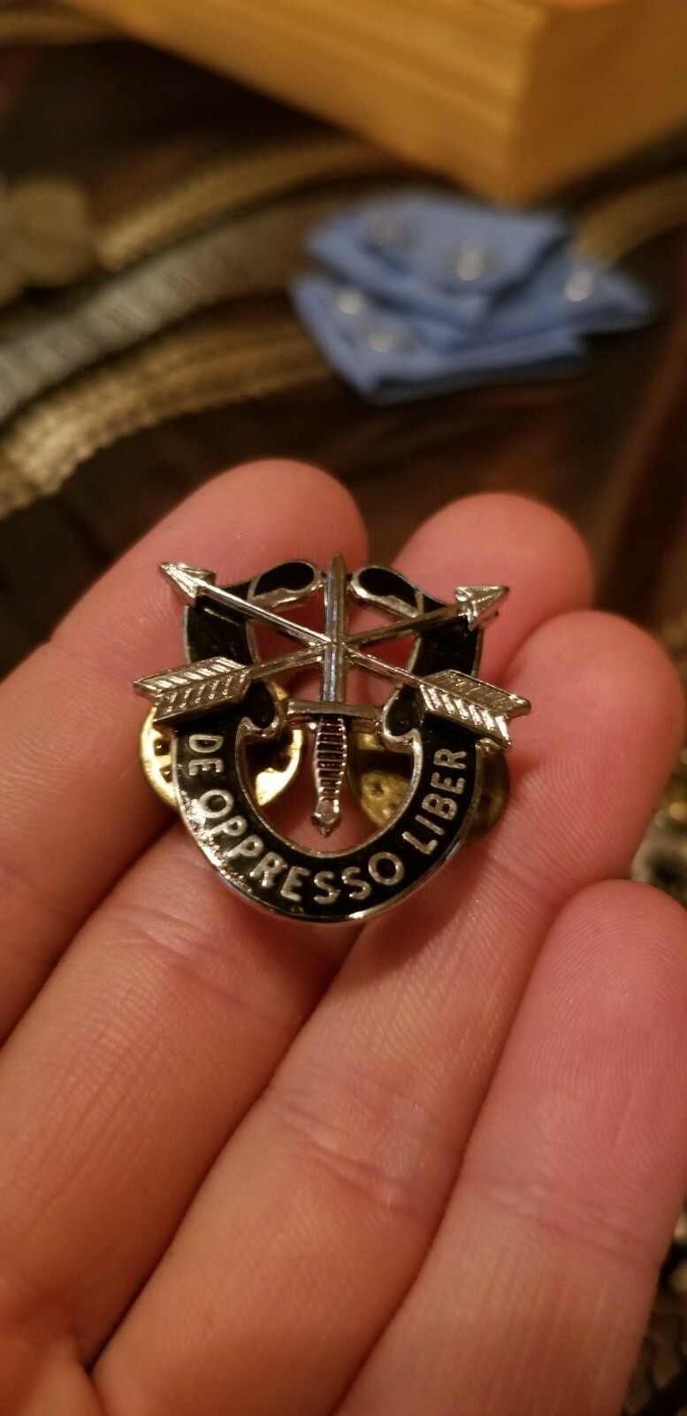 De Opresso Liber Pin