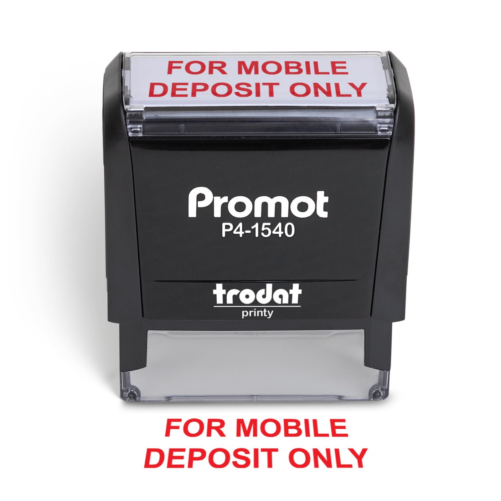 For Mobile Deposit Only Self Inking Rubber Stamp Office Stationary Supplies
